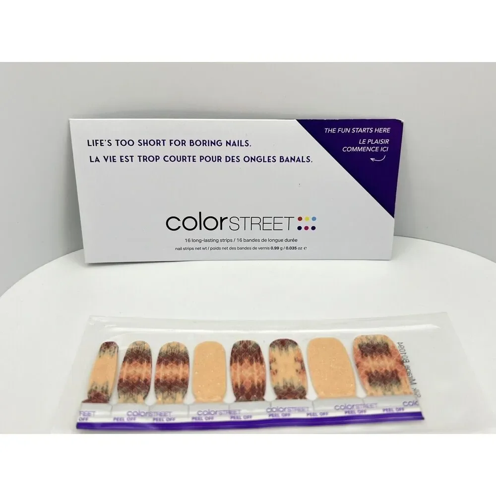 Color Street Nail Strips ~ SILK MIRAGE ~ From Color Play Box BAZAAR EXPLORER